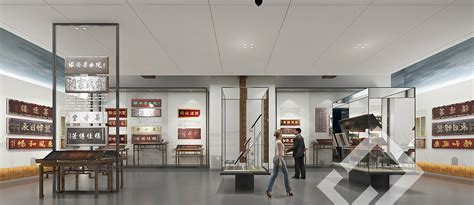 卡顿新中式展厅设计|空间|室内设计|360空间 - 原创作品 - 站酷 (ZCOOL)
