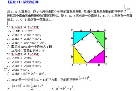 【初中几何】勾股定理16种经典证明方法（3）_南京学而思爱智康