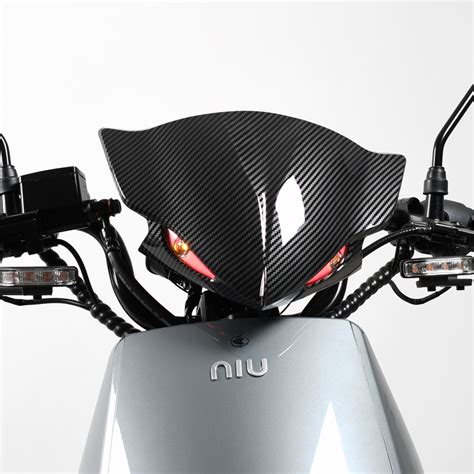 小牛N1S F2 u1d uqi+ U2电动车改装配件LED带灯前挡风板仪表风挡-淘宝网