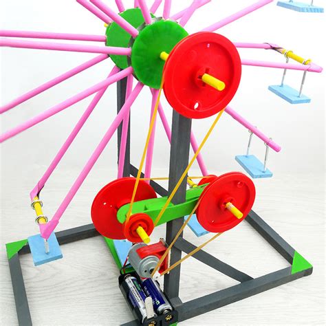 diy创意吸尘器儿童科学实验玩具学生科技小制作小发明手工材料包_虎窝淘