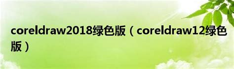 cdr 2018绿色中文正式版 coreldraw 2018官方中文版--系统之家