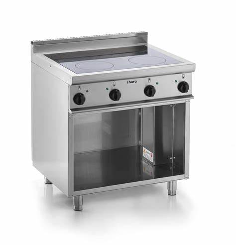 Induction stove with open stand model E7/CUI4BAL | Saro