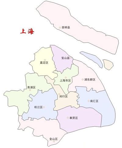 上海区域图,上海16区划分图,上海市区域分布图_大山谷图库