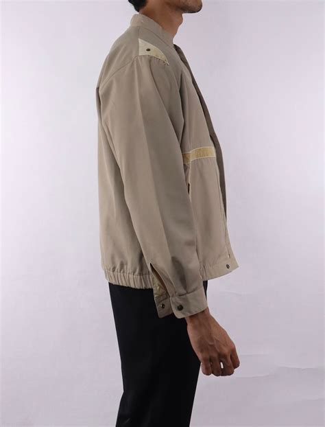 Minimal Korean Collar Harrington Jacket – udou.my