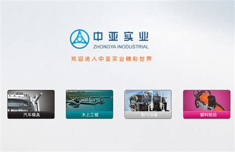 浙江中亚实业有限公司官网网站设计