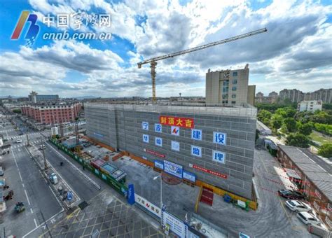 新蓝网-宁波海曙区第二医院新建工程项目露出“真容” -浙江民生频道