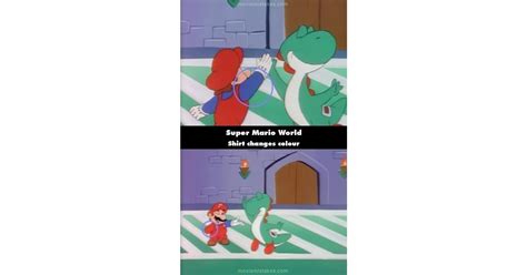 Super Mario World (1991) TV mistake picture (ID 356466)
