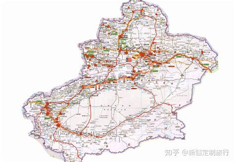 新疆标准地图（边界版） - 新疆地图 - 地理教师网