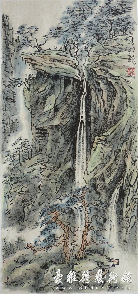 宋佚名秋林观泉图绢本设色北京故 像素16714x2950分辨率300dpi原画扫描