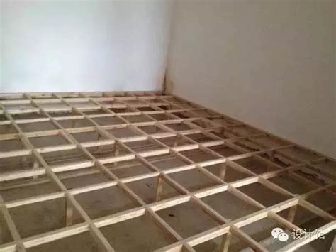 室内地面架空地板的制作方法