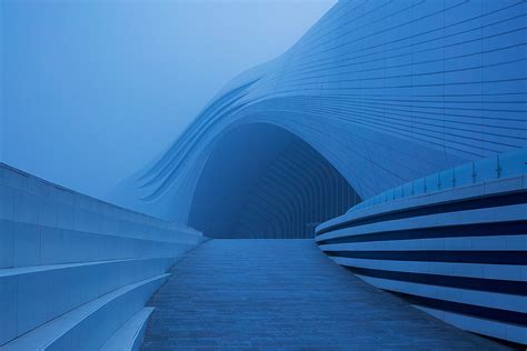12月12日，雾。 廊坊丝绸之路国际文化交流中心。|摄影|环境/建筑摄影|现像建筑空间摄影 - 原创作品 - 站酷 (ZCOOL)