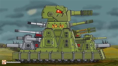 坦克世界动画：加强版KV44强大实力_腾讯视频