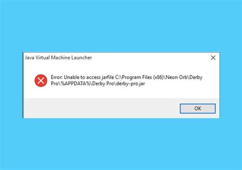 [Solved] Unable to Access JarFile error on Windows 10/11