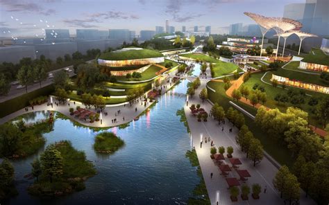 西安中央文化商务区丝路公园策划及概念规划