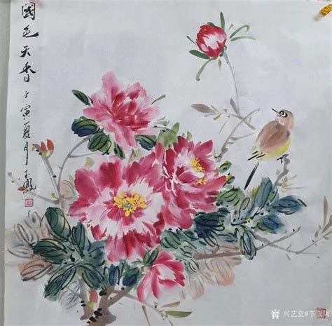 国色天香图图片