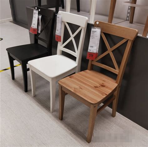 大连宜家英格弗椅子餐椅工作椅电脑椅IKEA承认北欧白色黑色_虎窝淘