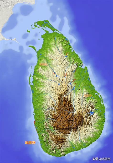斯里兰卡岛地形图,地形图,欧洲地形图(第11页)_大山谷图库