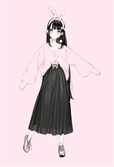 动漫女全身图图片
