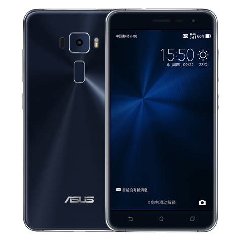 华硕(ASUS)手机ZE552KL-1A074CT Asus/华硕 Zenfone3 灵智 宝石蓝 4GB+64GB 标配版全网通4G手机 ...