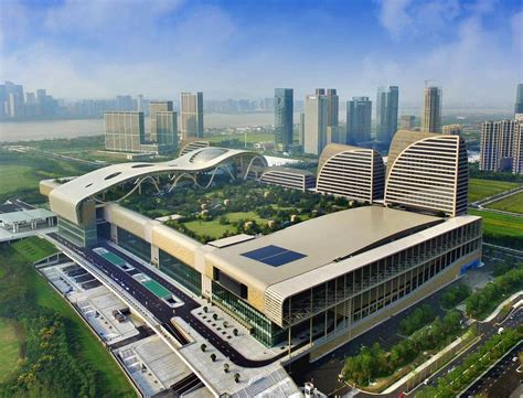 中国杭州G20峰会杭州国际博览中心核心区及屋顶花园景观 - 大型会议 - 首家园林设计上市公司