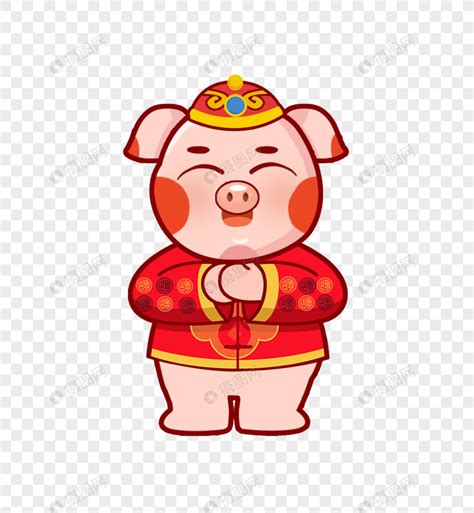 金猪2019年拜年吉祥猪猪素材图片免费下载_高清psd_千库网(图片编号11468970)