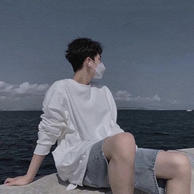 非主流男生头像海边