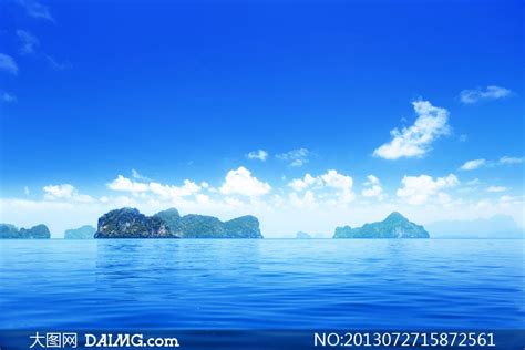 大海美景图片-蓝色的大海美景素材-高清图片-摄影照片-寻图免费打包下载
