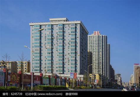 鞍山公寓式高层住宅楼高清图片下载_红动中国