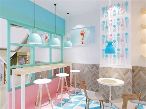 打卡10家网红冰淇淋店设计，看最新零售空间_户型屠说_问房