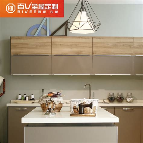 法迪奥不锈钢橱柜定做厨房装修设计小户型简约开放式整体厨柜定制