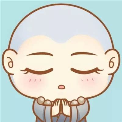 高清小和尚头像图片