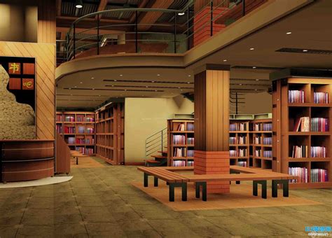 图书馆的走道上摆满了木制书架和数百本图书照片摄影图片_ID:145898259-Veer图库