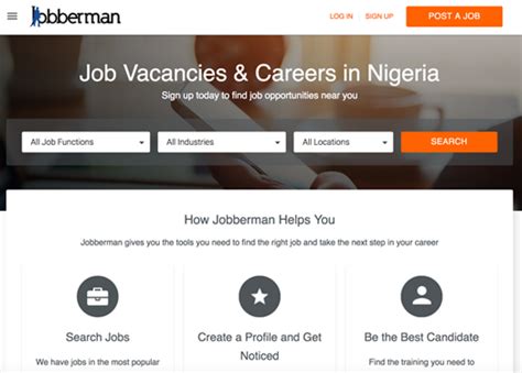 JobberMan:尼日利亚招聘网_GLnav全球导航-国内国外网站网址大全