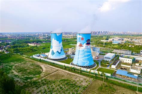 大唐泰州热电公司：迎省运，展形象，冷却塔亮化工程圆满竣工