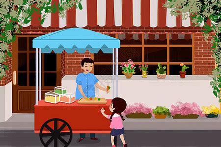 街边小吃|插画|创作习作|一把ong菜 - 原创作品 - 站酷 (ZCOOL)