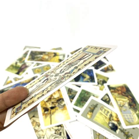 原版尺寸 Decameron Tarot Decks 十日谈塔罗牌 英语纸质说明书-阿里巴巴