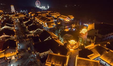 咸阳有个中国第一条展示唐诗文化底蕴的灯笼街，重现大唐上元夜景|上元|唐诗|夜景_新浪新闻