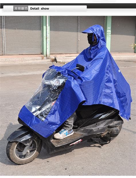 摩托车双人雨衣电动车雨披男女电瓶车专用加厚加大长款全身防暴雨_虎窝淘