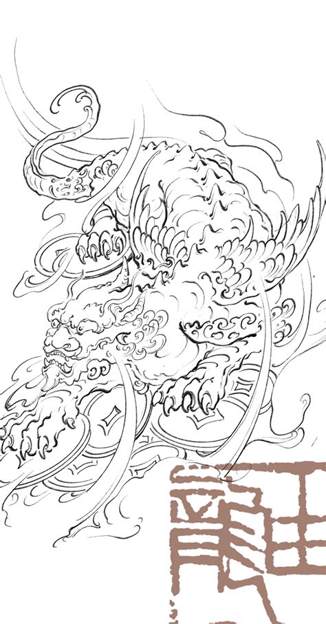 貔貅纹身图片
