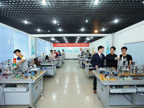 机电设备安装与调试实训室-陕西国防工业职业技术学院-智能制造学院