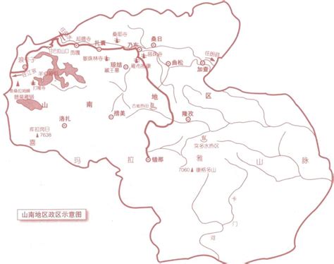 山南市地图图片