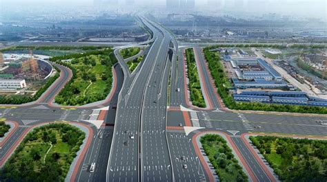今年6月底郑州“大四环”快速化工程高架桥主线通车-大河新闻