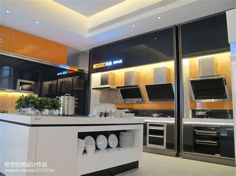 SUNHOUSE 厨房电器用品展厅店铺空间设计-上海空间设计公司-尚略