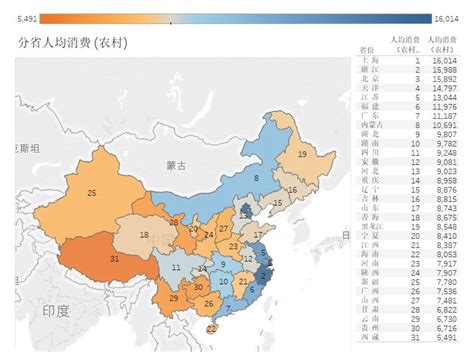 2014-2016 中国大陆各省人均消费 - 知乎