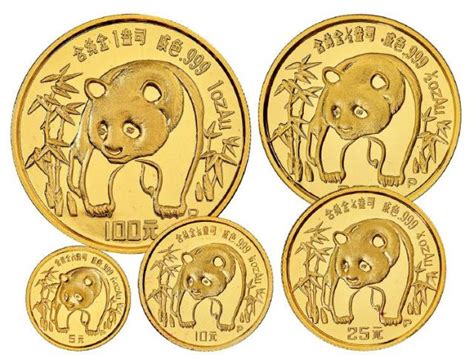 1982-1988年熊猫普制纪念金币八枚套装拍卖成交价格及图片- 芝麻开门收藏网
