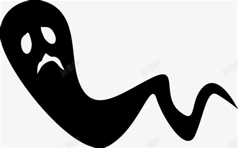 黑色恐怖幽灵png图片免费下载-素材7iNPPkajk-新图网