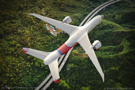 智能概念飞机设计，享受云海之巅里的风景-优概念