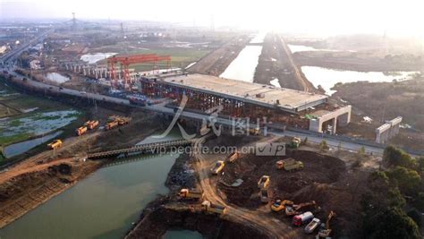 安徽庐江：罗埠河特大桥即将通车-人民图片网