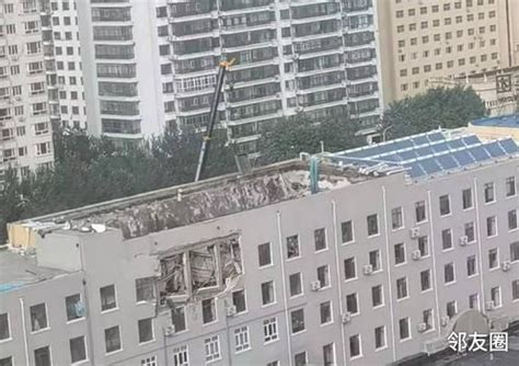 哈尔滨一栋七层办公楼坍塌致2人死亡_回龙观社区网