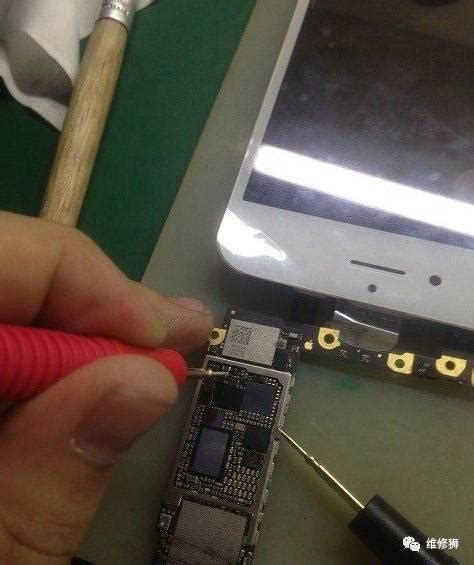 苹果维修案例分享：iPhone6开机短路，手机触屏失灵故障维修 | 手机维修网